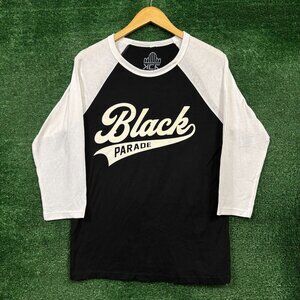 My Chemical Romance Long Live The Black Parade Rock Band Baseball Tee Medium